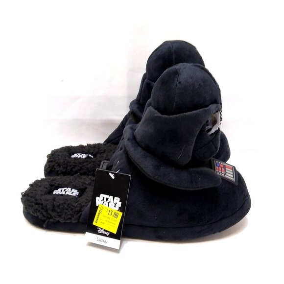 Star Wars Men's 3D Darth Vader Character Slippers Size 11/12 Standard Width NWT - Picture 2 of 7